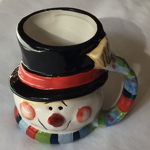 Pacific Island Creations Co Ltd Other - Snowman face mug
